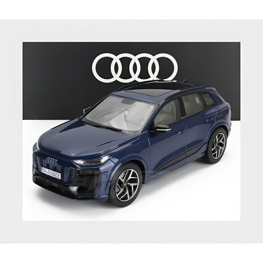 Audi Q6 E Tron 2023 Ascari Blue 5012326651/ Spark 1/18 ミニカー