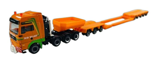 Van der Vlist MAN TGA XXL Goldhofer ヘビー/ Herpa 1/87  模型 ミニカー
