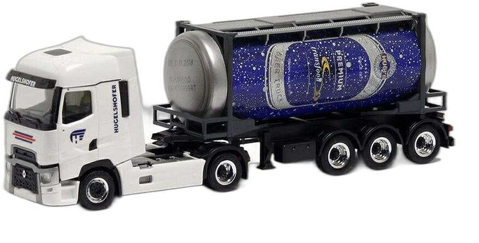 Hugelshofer ビールトラック Renault T 26ft/ Herpa 1/87  模型 ミニカー
