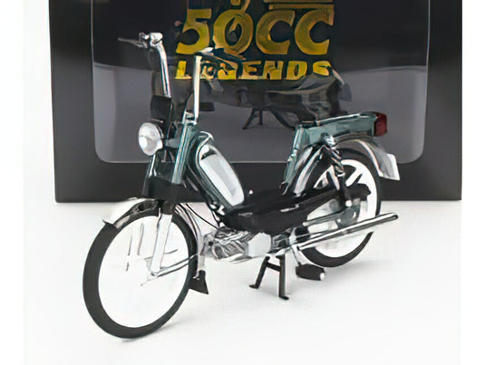 HERCULES - PRIMA 5S 1995 - GREEN MET/50CC LEGENDS 1/10バイク模型ミニカー