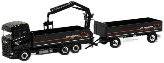 Schockemohle Scania CS20ND ビルディング/ Herpa 1/87  模型 ミニカー