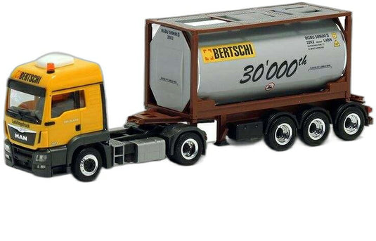 Bertschi Lehrlingstruck 30000th MAN TGS/ Herpa 1/87  模型 ミニカー