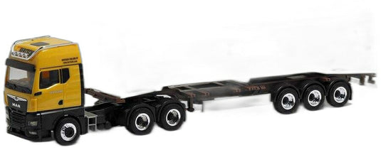 Bertschi AG Finland MAN TGX GX 40ft/ Herpa 1/87  模型 ミニカー