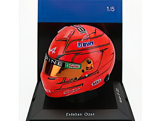 BELL HELMET  F1 CASCO HELMET RENAULT A523 TEAM BWT ALPINE N 31 MONACO GP 2023 ESTEBAN OCON  ORANGE/Spark 1/5ミニカー