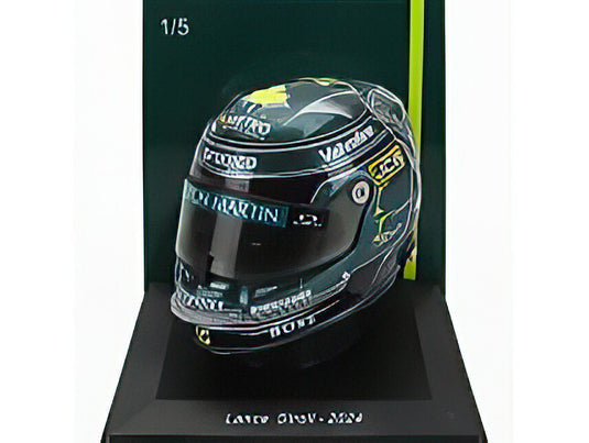 BELL HELMET  CASCO HELMET F1 LANCE STROLL TEAM ASTON MARTIN ARAMCO COGNIZANT N 18 SEASON 2024  GREEN/Spark 1/5ミニカー