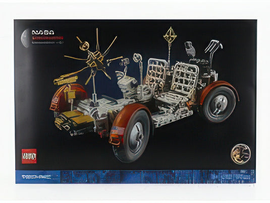 ROVER   LEGO TECHNIC   APOLLO 17 LRV ROVING LUNAR VEHICLE 1972   WHITE / LEGO 1/8 建設機械模型 工事車両