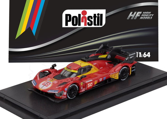 【予約】2026年発売予定FERRARIフェラーリ 499P 3.0L TURBO V6 AF CORSE N 50 WINNER 24h LE MANS 2024 RED 海外限定 HIGH FIDELITY MODEL / 海外限定 1/64 ミニカ