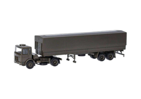 ドイツ連邦軍 MAN F8 カーテンサイダー/ Herpa 1/87  模型 ミニカー