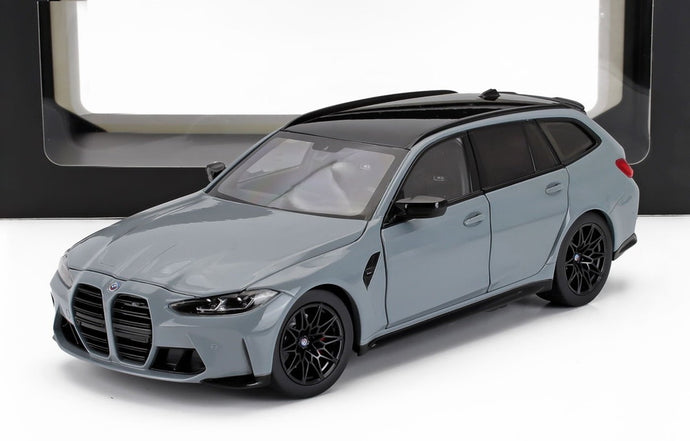 BMW 3シリーズ M3 COMPETITION G81 ツーリング 2023 ブルックリングレー/ TrueScale 1/18 ミニカー