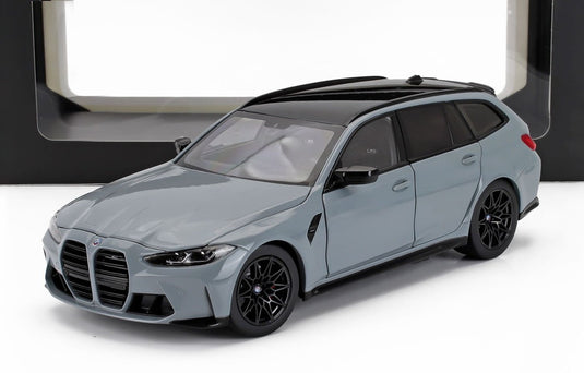 BMW 3シリーズ M3 COMPETITION G81 ツーリング 2023 ブルックリングレー/ TrueScale 1/18 ミニカー
