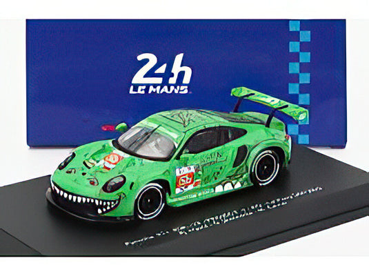 PORSCHE  911 9912 RSR19 4.2L TEAM PROJECT 1AO N 56 24h LE MANS 2023 MATTEO CAIROLI  PHILLIP JEFFREY HYETT  GUNNAR JEANNETTE  GREEN/Spark 1/87ミニカー