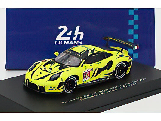 PORSCHE  911 9912 RSR19 4.2L TEAM IRON LYNX N 60 24h LE MANS 2023 M.CRESSONI  A.PICARIELLO  C.SCHIAVONI  YELLOW/Spark 1/87ミニカー