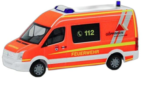 Feuerwehr Goppingen VW Crafter MTW 929288/ Herpa 1/87  模型 ミニカー