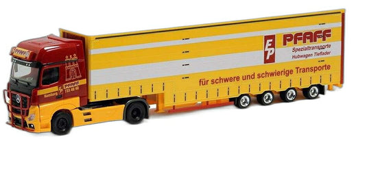 Pfaff Mercedes Benz Actros Gigaspace/ Herpa 1/87  模型 ミニカー