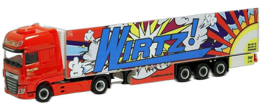 Wirtz Spedition DAF XF Euro 6 Euro/ Herpa 1/87  模型 ミニカー