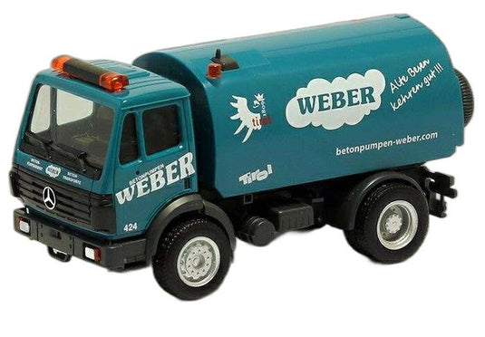 コンクリートポンプ Weber Mercedes Benz SK 94/ Herpa 1/87  模型 ミニカー