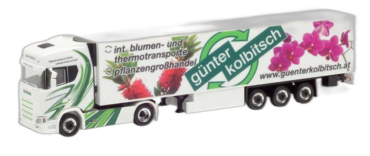 Kolbitsch Scania CS20HD 冷蔵トレーラー/ Herpa 1/87  模型 ミニカー