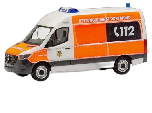 Feuerwehr Dortmund Mercedes Benz Sprinter/ Herpa 1/87  模型 ミニカー