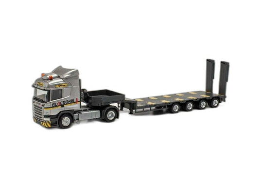 Bloedorn Scania R13 4x2 セミ ローローダー/ Herpa 1/87  模型 ミニカー