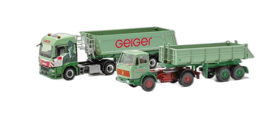 Geiger MAN TGS TM Schmitz ラウンドボディ/ Herpa 1/87  模型 ミニカー