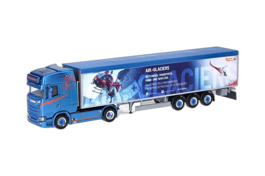 Ruegsegger Air Glacier Scania CS20HD/ Herpa 1/87  模型 ミニカー