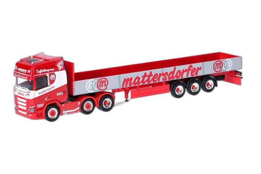 Mattersdorfer Scania CR20HD 連結式/ Herpa 1/87  模型 ミニカー