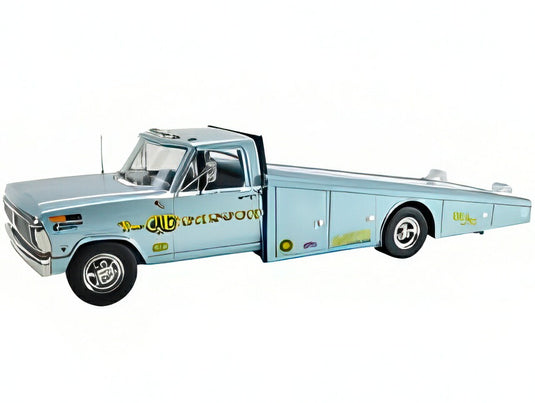 【予約】10-12月以降発売予定FORD F-350 トラックランプ カートランスポーター MALCO GASSER 1970 ライトブルーメタリック/ ACME 1/18 ミニカー