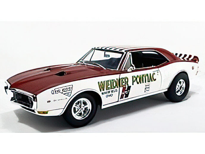 【予約】2025年発売予定PONTIAC FIREBIRD FIRST RAM AIR II COUPE WEIDNER PONTIAC RACING 1968 WHITE RED/ACME 1/18ミニカー