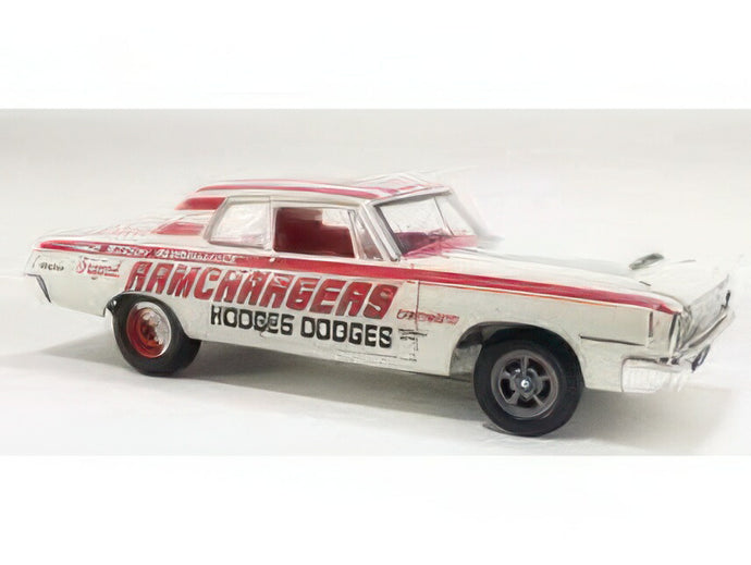 【予約】12月以降発売予定DODGE 330 ラムチャージャーズ ストックエリミネーター 1964 ホワイト レッド/ ACME 1/18 ミニカー