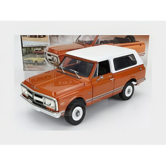 Gmc Jimmy 4X4 ハードトップ 1971 コッパー ホワイト A1807710/ ACME 1/18 ミニカー