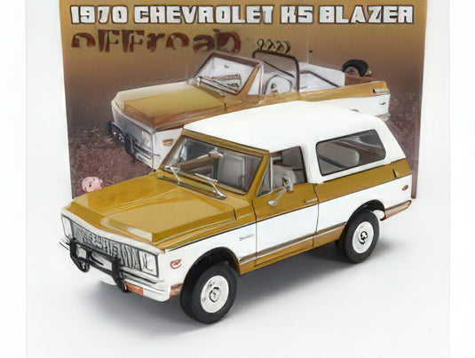 CHEVROLET  BLAZER K5 OFFROAD 1971  YELLOW WHITE/ACME 1/18ミニカー