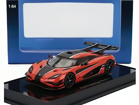KOENIGSEGG One:1 2014 オレンジ/ブラック/カーボン/シルバー/ AUTOart 1/64 ミニカー