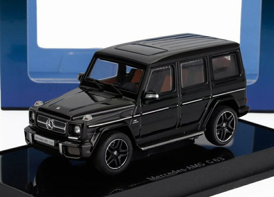 MERCEDES BENZ Gクラス G63 AMG W463 V8 BITURBO 2017 ブラック/ AUTOart 1/64 ミニカー