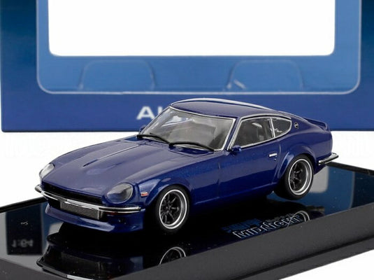 NISSAN フェアレディZ (S30) 湾岸ミッドナイト 悪魔のZ (コミック4巻Ver.) 1990 ブルー / AUTOart 1/64 ミニカー