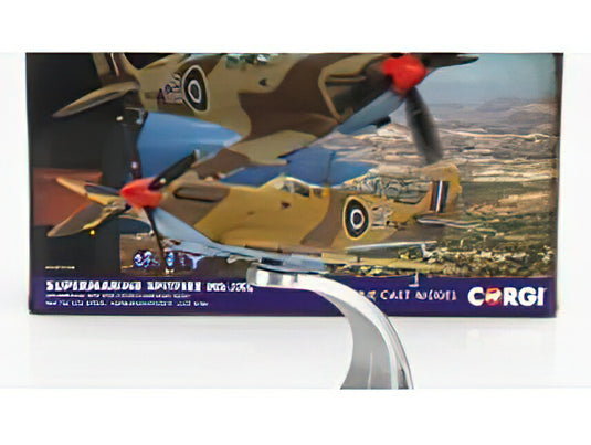 SUPERMARINE SPITFIRE MK.IXC MILITARY AIRPLANE 1943 2 TONE BROWN/CORGI 1/72ミニカー