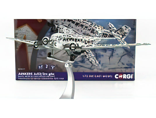JUNKERS JU52/3M G6E MILITARY MEDICAL EVACUATION AIRPLANE 1942 WHITE BLACK/CORGI 1/72ミニカー