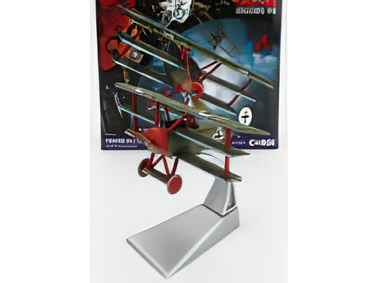 FOKKER DR.i TRIPLANE MILITARY AIRPLANE 1918 THE RED BARON MILITARY GREEN/CORGI 1/48ミニカー