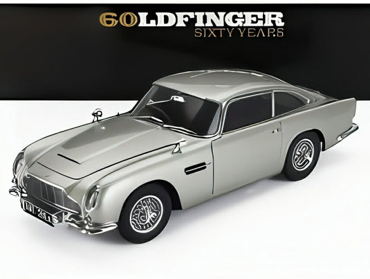 ASTON MARTIN DB5 1964 007 ジェームズ・ボンド ゴールドフィンガー 武器付き シルバー/ AUTOart 1/18 ミニカー