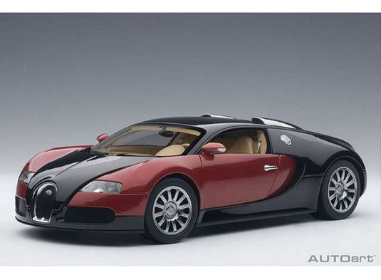 Bugatti Veyron 16.4 production car, black/red/AUTOart 1/18ミニカー