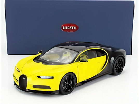 BUGATTI シロン 2017 イエローブラック/ AUTOart 1/18 ミニカー