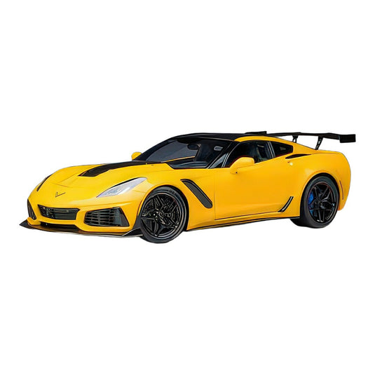シボレー コルベット C7 ZR1 2017 イエロー / AUTOart 1/18 ミニカー