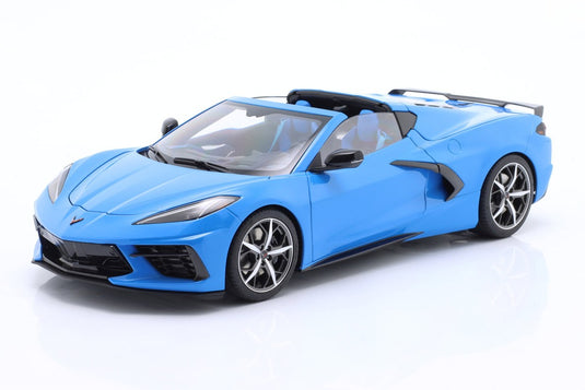 Chevroletシボレー Corvetteコルベット C8 Stingrayスティングレイ Z51 2020 ラピッドブルー / AUTOart 1/18 ミニカー