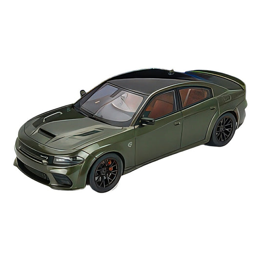 ダッジ チャージャー ヘルキャット レッドアイ ジェイルブレイク クーペ 2023 F8グリーン / AUTOart 1/18 ミニカー