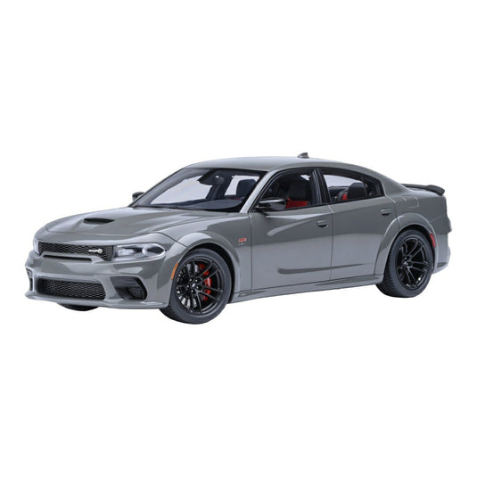 【予約】 Dodgeダッジ Chargerチャージャー Scat Packワイドボディ クーペ 2023 デストロイヤーグレー / AUTOart 1/18 ミニカー