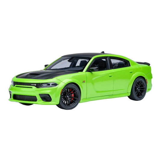 【予約】 Dodgeダッジ Chargerチャージャー Scat Packワイドボディ クーペ 2023 サブライムグリーン / AUTOart 1/18 ミニカー