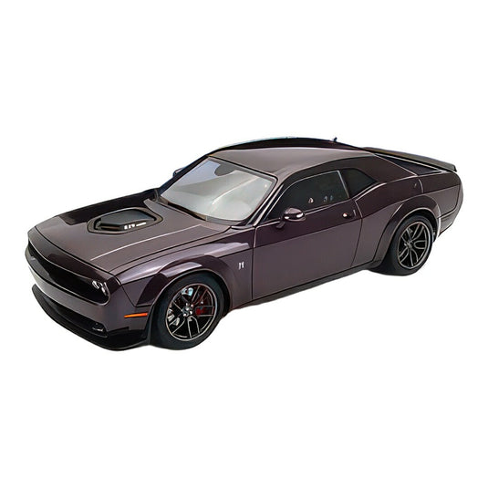 ダッジ チャレンジャー RT スキャットパック ワイドボディ 2022 ヘルレイズンパープル / AUTOart 1/18 ミニカー