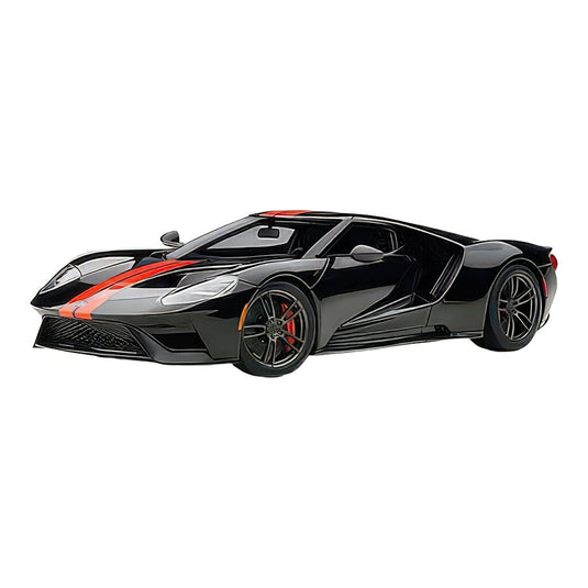 フォード USA GT 2017 ブラック オレンジストライプ / AUTOart 1/18 ミニカー