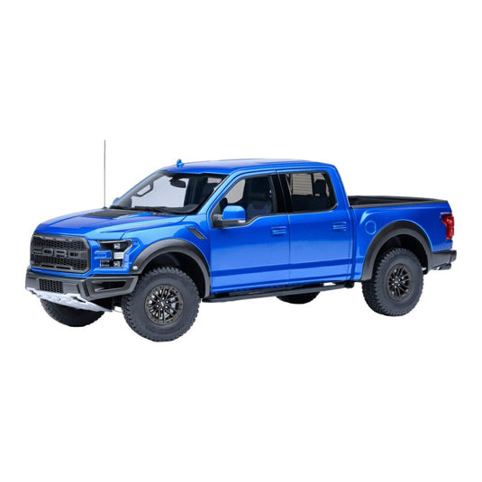 【予約】 Fordフォード F-150 ラプター ピックアップ ダブルキャブ 2019 ブルー / AUTOart 1/18 ミニカー