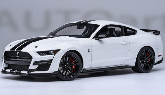 【予約】FORD USA MUSTANG SHELBY GT500 COUPE 2023 オックスフォードホワイト/ AUTOart 1/18 ミニカー