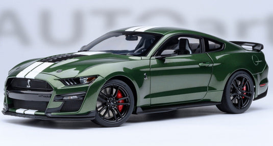 【予約】FORD USA MUSTANG SHELBY GT500 COUPE 2023 エラプショングリーン/ AUTOart 1/18 ミニカー